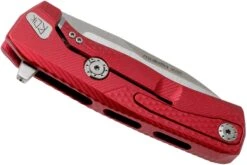 LionSteel ROK Satin Red Aluminio ROK A RS Navaja -Knives And Tools Comercio LI ROK A RS 04 lionsteel rok