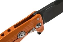 LionSteel SR11 Aluminum Orange, Black Blade, SR11 A OB Navaja 16 LionSteel SR11 Aluminum Orange, Black Blade, SR11 A OB Navaja -Knives And Tools Comercio LI SR11A OB 06 lionsteel li sr11a ob 06