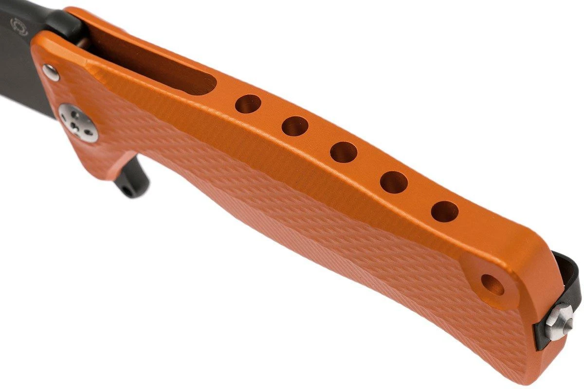LionSteel SR11 Aluminum Orange, Black Blade, SR11 A OB Navaja 9 LionSteel SR11 Aluminum Orange, Black Blade, SR11 A OB Navaja - Imagen 7