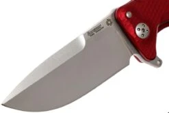 LionSteel SR11 Aluminum Red, Satin Blade, SR11 A RS Navaja -Knives And Tools Comercio LI SR11A RS 03 lionsteel li sr11a rs 03