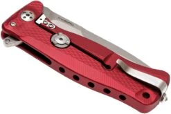 LionSteel SR11 Aluminum Red, Satin Blade, SR11 A RS Navaja -Knives And Tools Comercio LI SR11A RS 04 lionsteel li sr11a rs 04