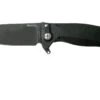 LionSteel SR22A-BB Black Aluminio, Black Blade
