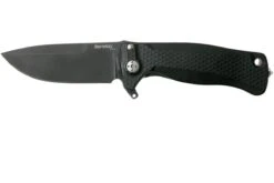 LionSteel SR22A-BB Black Aluminio, Black Blade