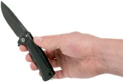 LionSteel SR22A-BB Black Aluminio, Black Blade -Knives And Tools Comercio LI SR22A BB 08 lionsteel li sr22a bb 08