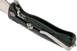 LionSteel SR22A-BS Black Aluminio, Satin Blade -Knives And Tools Comercio LI SR22A BS 05 lionsteel li sr22a bs 05