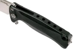 LionSteel SR22A-BS Black Aluminio, Satin Blade -Knives And Tools Comercio LI SR22A BS 07 lionsteel li sr22a bs 07