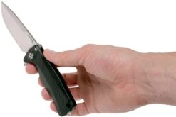 LionSteel SR22A-BS Black Aluminio, Satin Blade -Knives And Tools Comercio LI SR22A BS 08 lionsteel li sr22a bs 08