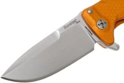 LionSteel SR22A-OS Orange Aluminio, Satin Blade -Knives And Tools Comercio LI SR22A OS 03 lionsteel li sr22a os 03