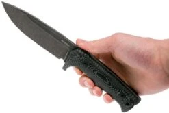 LionSteel T5, Black Cuchillo Fijo -Knives And Tools Comercio LI T5 MI B 06 lionsteel li t5 mi b 06
