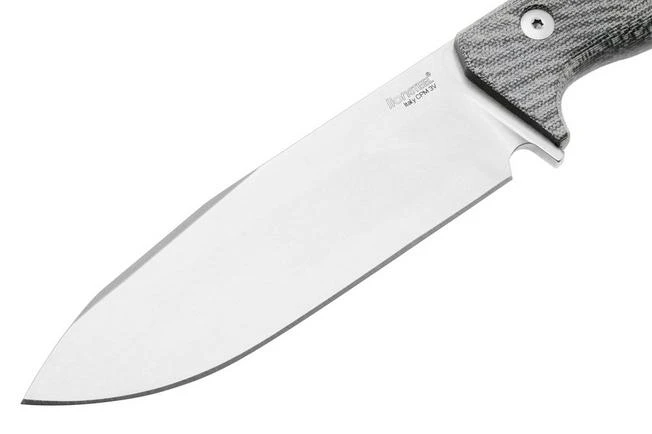 LionSteel T6 Stonewashed, Black Canvas Micarta T6-CVB Cuchillo Fijo 5 LionSteel T6 Stonewashed, Black Canvas Micarta T6-CVB Cuchillo Fijo - Imagen 3