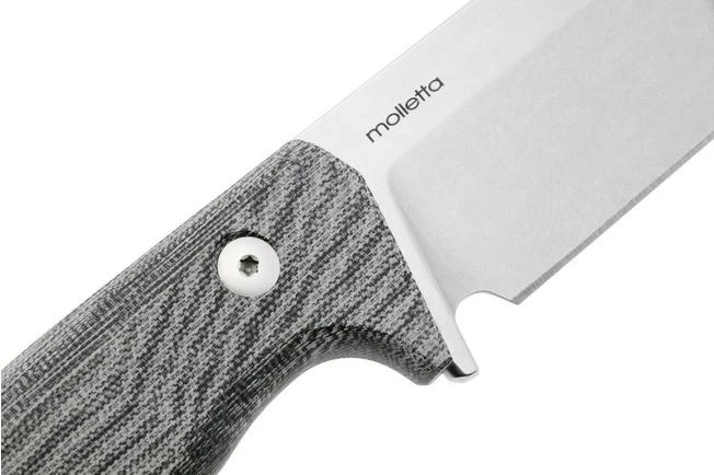 LionSteel T6 Stonewashed, Black Canvas Micarta T6-CVB Cuchillo Fijo 7 LionSteel T6 Stonewashed, Black Canvas Micarta T6-CVB Cuchillo Fijo - Imagen 5