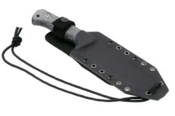 Lionsteel T6 Satin, Black Canvas Micarta T6-CVB Cuchillo Fijo -Knives And Tools Comercio LI T6 CVB 06 lionsteel