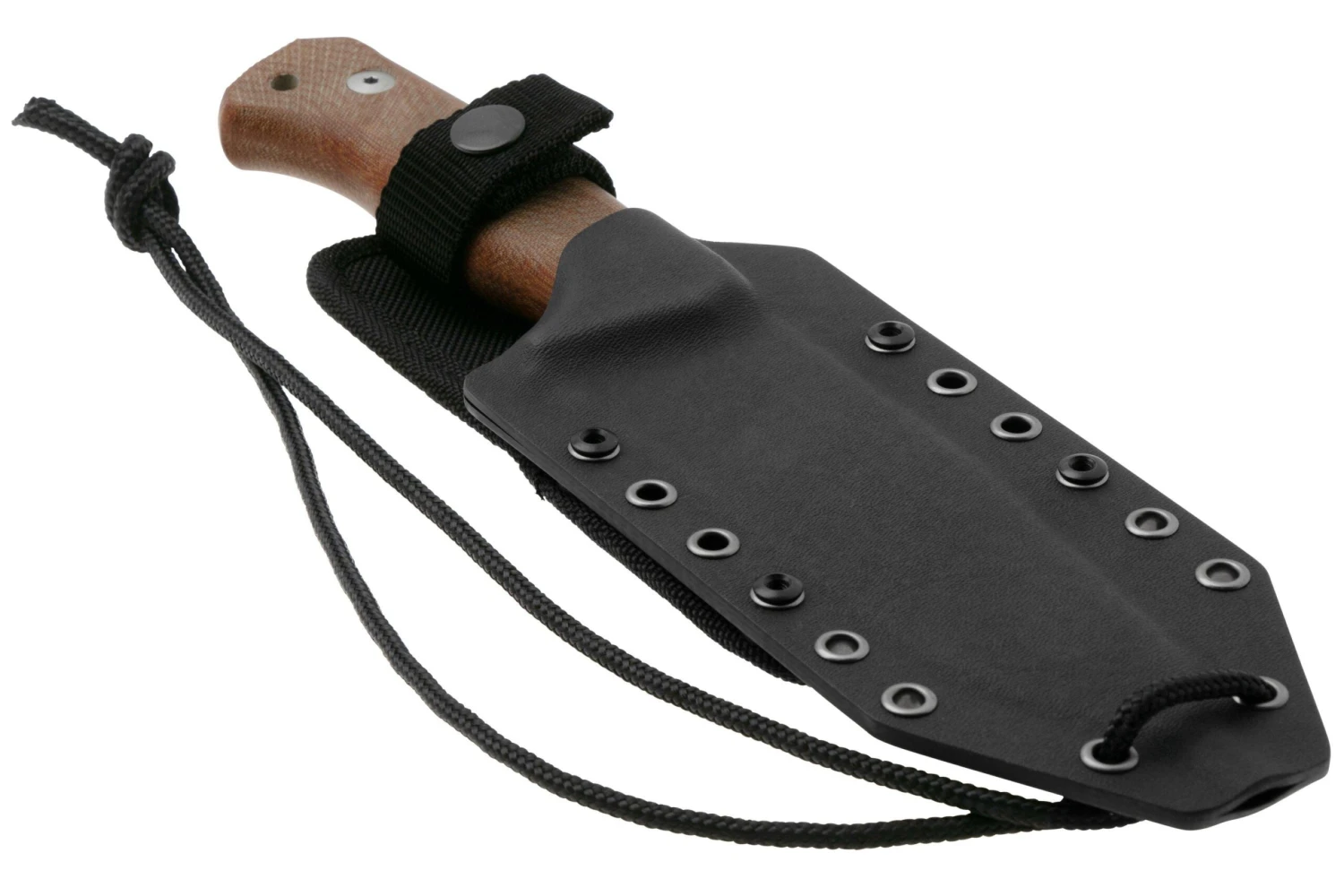 Lionsteel T6 Satin, Natural Canvas Micarta T6-CVN Cuchillo Fijo 8 Lionsteel T6 Satin, Natural Canvas Micarta T6-CVN Cuchillo Fijo - Imagen 6