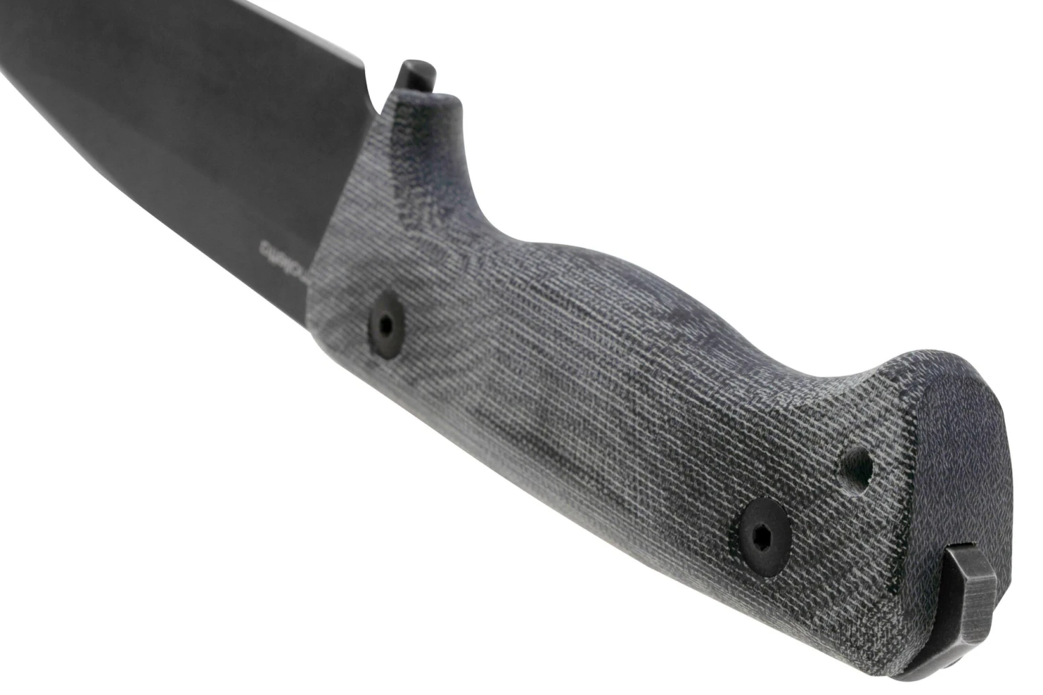 Lionsteel T6 Old Black, Black Canvas Micarta T6B-CVB Cuchillo Fijo 6 Lionsteel T6 Old Black, Black Canvas Micarta T6B-CVB Cuchillo Fijo - Imagen 4