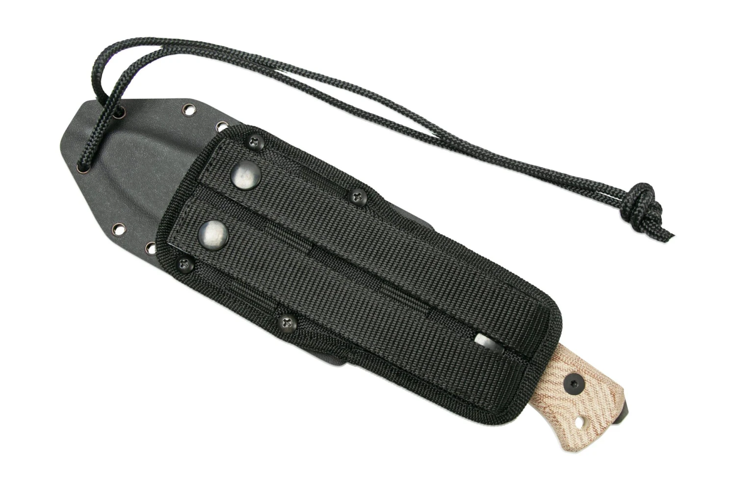 Lionsteel T6 Old Black, Natural Canvas Micarta T6B-CVN Cuchillo Fijo 9 Lionsteel T6 Old Black, Natural Canvas Micarta T6B-CVN Cuchillo Fijo - Imagen 7