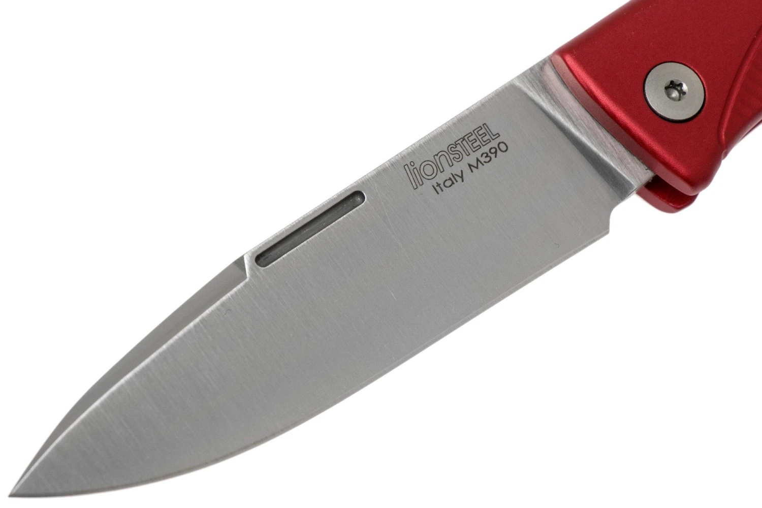LionSteel Thrill Red Aluminum Integral Navaja Slipjoint 5 LionSteel Thrill Red Aluminum Integral Navaja Slipjoint - Imagen 3