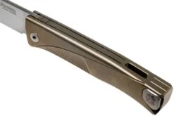 LionSteel Thrill Bronze Titanium Integral Navaja Slipjoint -Knives And Tools Comercio LI TL BR 08 lionsteel