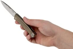 LionSteel Thrill Bronze Titanium Integral Navaja Slipjoint -Knives And Tools Comercio LI TL BR 09 lionsteel