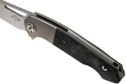 Liong Mah Eraser, Marble Carbon Fibre, Navaja -Knives And Tools Comercio LO ER MCF 07 liong mah