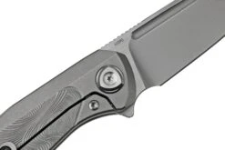 Liong Mah GSD V2 GSD2-ST Sculpted Titanium Navaja -Knives And Tools Comercio LO GDS2 ST 05 liongmah