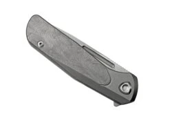 Liong Mah GSD V2 GSD2-ST Sculpted Titanium Navaja -Knives And Tools Comercio LO GDS2 ST 06 liongmah