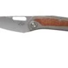 Liong Mah KUF V2 Kitchen Utility Folder, Brown Canvas Micarta Navaja -Knives And Tools Comercio LO KUF BCM 01 liong mah design