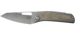 Liong Mah KUF V2 Kitchen Utility Folder, Green Canvas Micarta Navaja