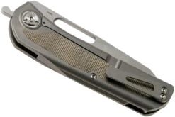 Liong Mah KUF V2 Kitchen Utility Folder, Green Canvas Micarta Navaja 13 Liong Mah KUF V2 Kitchen Utility Folder, Green Canvas Micarta Navaja -Knives And Tools Comercio LO KUF GCM 04 liong mah