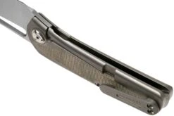 Liong Mah KUF V2 Kitchen Utility Folder, Green Canvas Micarta Navaja 14 Liong Mah KUF V2 Kitchen Utility Folder, Green Canvas Micarta Navaja -Knives And Tools Comercio LO KUF GCM 05 liong mah