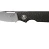 Liong Mah Traveller Sheepfoot Carbon Fibre Navaja -Knives And Tools Comercio LO TR SH CF 01 liong mah design