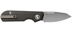 Liong Mah Traveller Sheepfoot Carbon Fibre Navaja -Knives And Tools Comercio LO TR SH CF 02 liong mah design