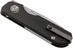 Liong Mah Traveller Sheepfoot Carbon Fibre Navaja -Knives And Tools Comercio LO TR SH CF 04 liong mah design