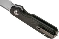 Liong Mah Traveller Sheepfoot Carbon Fibre Navaja -Knives And Tools Comercio LO TR SH CF 05 liong mah design