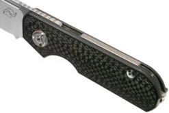 Liong Mah Traveller Sheepfoot Carbon Fibre Navaja -Knives And Tools Comercio LO TR SH CF 07 liong mah design