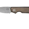Liong Mah Traveller Sheepfoot Green Canvas Micarta Navaja -Knives And Tools Comercio LO TR SH GCM 01 liong mah