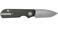 Liong Mah Traveller Spearpoint Carbon Fibre Navaja -Knives And Tools Comercio LO TR SP CF 02 liong mah