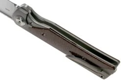 Liong Mah Warrior Two V3 Burlap Micarta Navaja -Knives And Tools Comercio LO WA BM 05 liong mah design