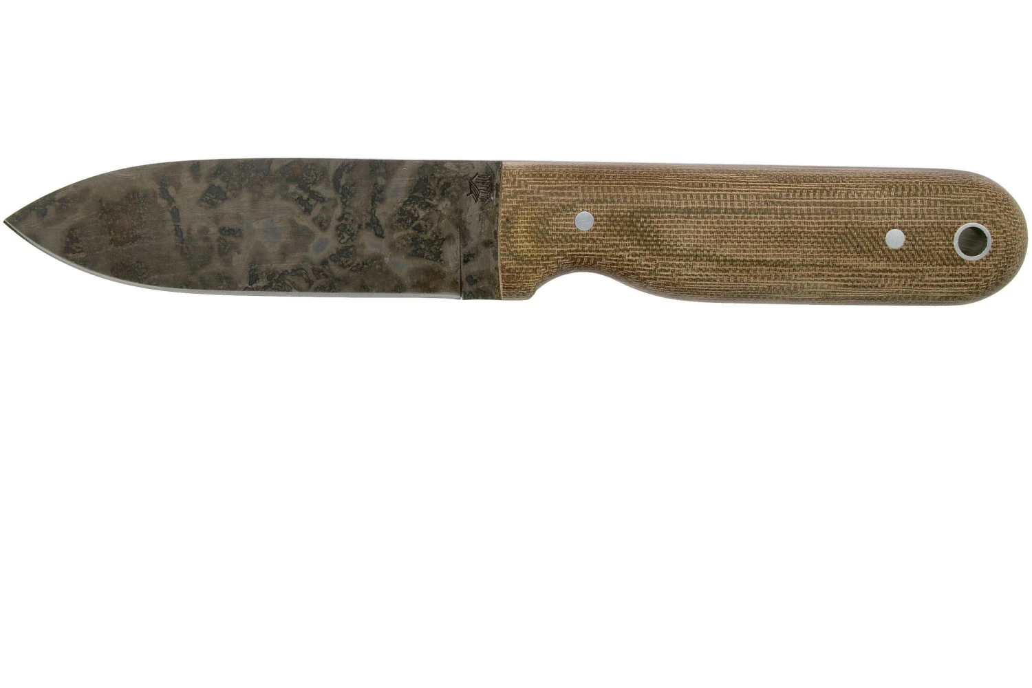 LT Wright Bushcrafter HC, 1075, Matte Green Micarta, Red Liners, Leather Sheath, Cuchillo Bushcraft 3 LT Wright Bushcrafter HC, 1075, Matte Green Micarta, Red Liners, Leather Sheath, Cuchillo Bushcraft