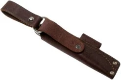 LT Wright Bushbaby HC, 1075, Matte Black Micarta, Leather Sheath, Cuchillo Bushcraft -Knives And Tools Comercio LT BUBA BM LS 07 lt wright