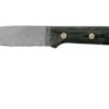 LT Wright Genesis Flat Grind, A2, Matte Black Micarta, Leather Sheath, Cuchillo Bushcraft -Knives And Tools Comercio LT GEN FL BM LS 01 lt wright