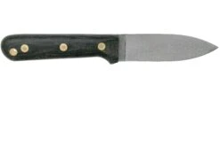 LT Wright Genesis Flat Grind, A2, Matte Black Micarta, Leather Sheath, Cuchillo Bushcraft -Knives And Tools Comercio LT GEN FL BM LS 02 lt wright