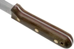 LT Wright Genesis Scandi Grind, A2, Matte Green Micarta, Red Liners, Leather Sheath, Cuchillo Bushcraft -Knives And Tools Comercio LT GEN SC GM RL LS 04 lt wright