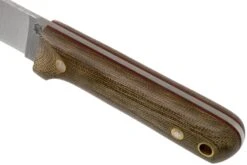 LT Wright Next Gen, A2, Matte Green Micarta, Red Liners, Leather Sheath, Cuchillo Bushcraft -Knives And Tools Comercio LT NG GM RL LS 05 lt wright