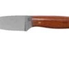LT Wright Patriot, A2, Polished Natural Micarta, Red Liners, Leather Sheath, Cuchillo De Exterior -Knives And Tools Comercio LT PAT NM RL POL LS 01 lt wright