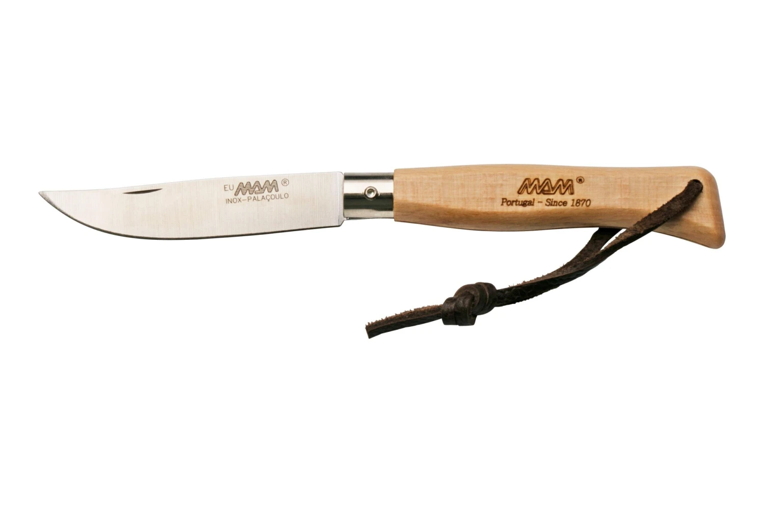 MAM Douro M, 8.3 Cm Hoja, Cordón De Cuero 2081 Navaja 3 MAM Douro M, 8.3 Cm Hoja, Cordón De Cuero 2081 Navaja