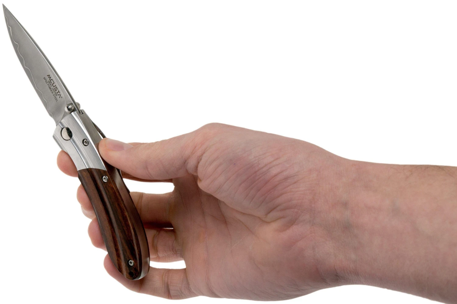 Mcusta MC-141G Shinra Mixture Ripple, Ironwood, Cuchillo De Caballero 10 Mcusta MC-141G Shinra Mixture Ripple, Ironwood, Cuchillo De Caballero - Imagen 8