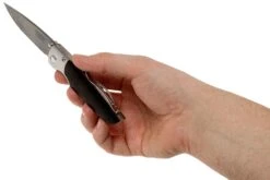 Mcusta MC-144G Shinra Mixture Teana, Black Pakkawood, Cuchillo De Caballero 19 Mcusta MC-144G Shinra Mixture Teana, Black Pakkawood, Cuchillo De Caballero -Knives And Tools Comercio MC 0144G 08 mcusta