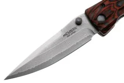 Mcusta MC-0183D Sengoku Tokugawa Ieyasu, Red Pakkawood Handle, Cuchillo De Caballero -Knives And Tools Comercio MC 0183D 03 mcusta