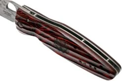 Mcusta MC-0183G Sengoku Tokugawa Leyasu SPG2, Red Pakkawood, Cuchillo De Caballero 18 Mcusta MC-0183G Sengoku Tokugawa Leyasu SPG2, Red Pakkawood, Cuchillo De Caballero -Knives And Tools Comercio MC 0183G 07 mcusta