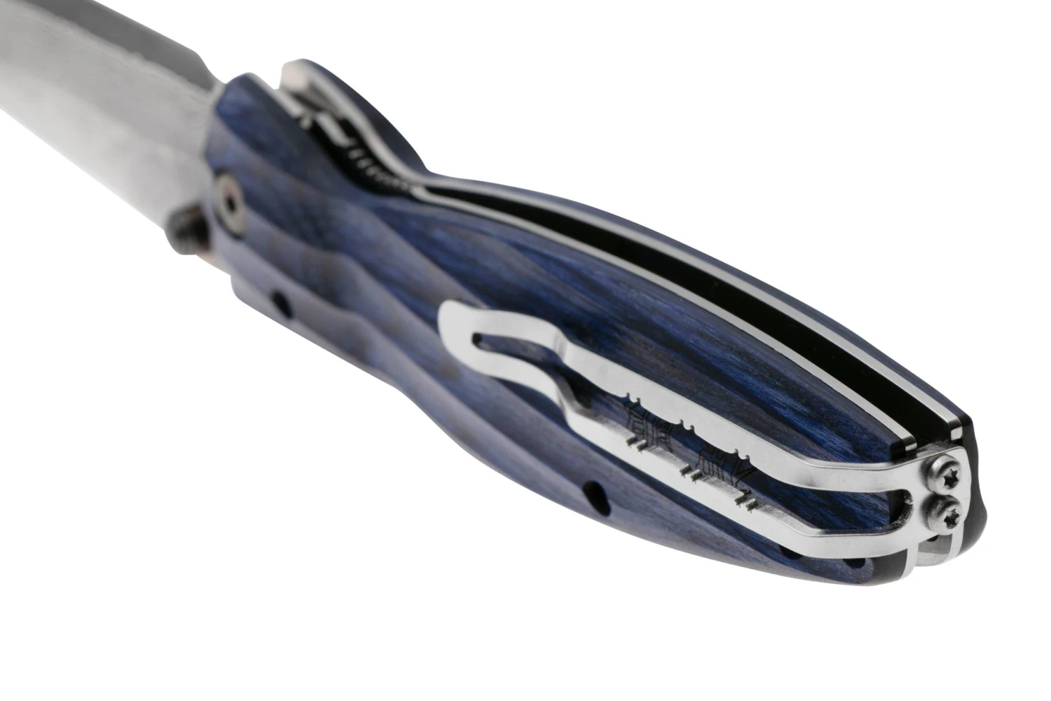 Mcusta MC-0186D Sengoku Date Masamune, Blue Pakkawood, Cuchillo De Caballero 6 Mcusta MC-0186D Sengoku Date Masamune, Blue Pakkawood, Cuchillo De Caballero - Imagen 4